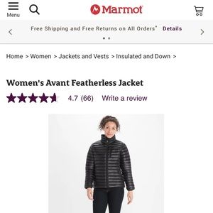 Women’s puffer jacket